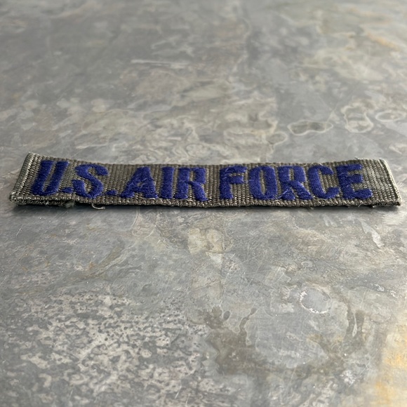U.S. AIR FORCE embroidered tape patch - vintage - Picture 7 of 10
